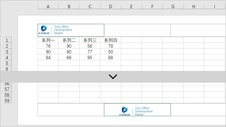 python 添加页眉和页脚到 excel