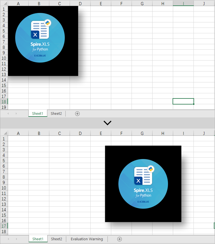 python 在 excel 中压缩、调整大小或移动图像