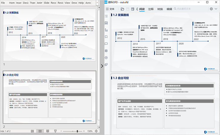 python  将 powerpoint 文档转换为 ofd