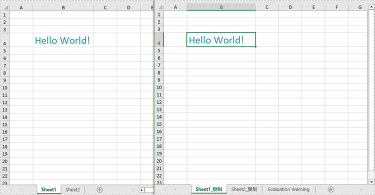 python 在 excel 中复制工作表