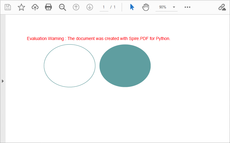 python 在 pdf 文档中绘制形状